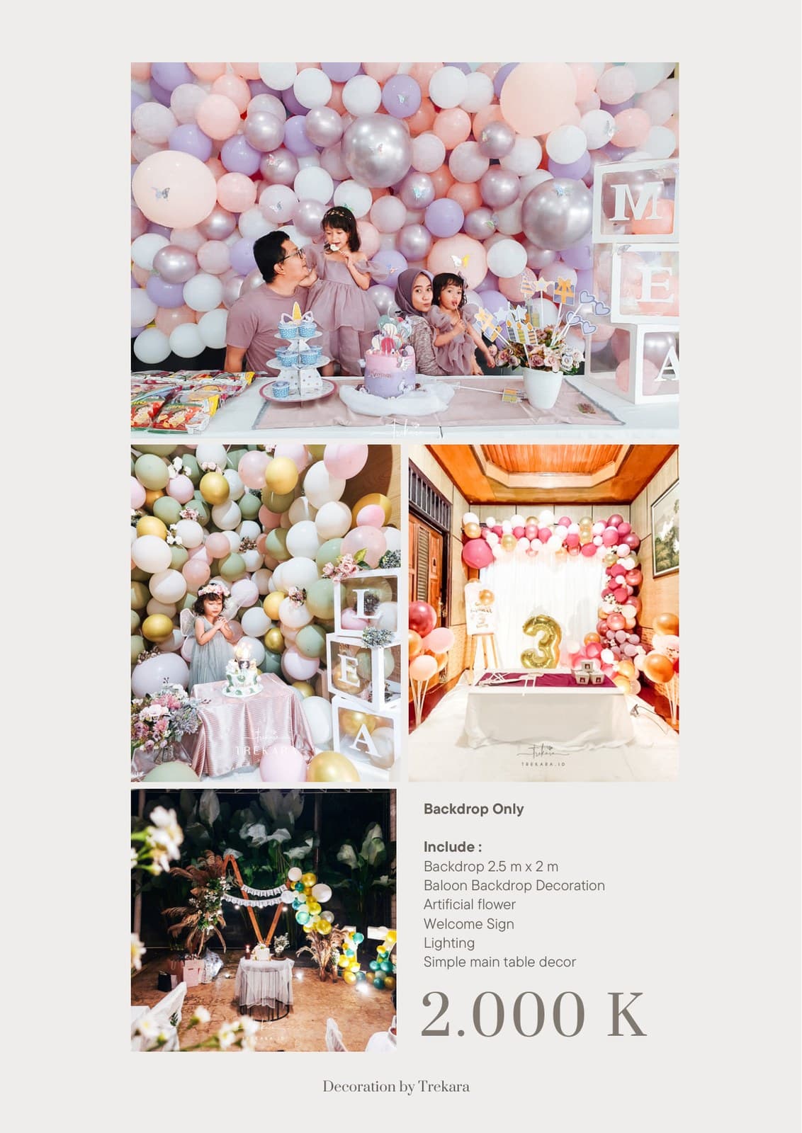 Preview katalog Birthday, Table Decor dan Event Lainnya